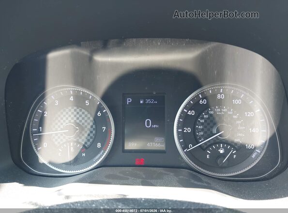 KMHD84LF5KU867595 2019 HYUNDAI ELANTRA Silver Հետևի նստատեղերի տեսք
