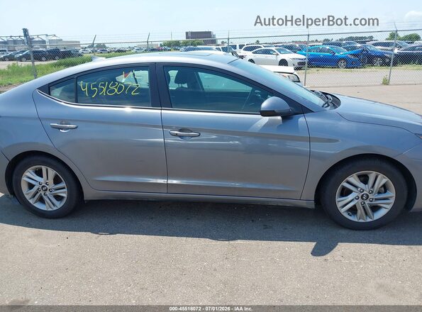 KMHD84LF5KU867595 2019 HYUNDAI ELANTRA Silver Սալոնի հետևի տեսք