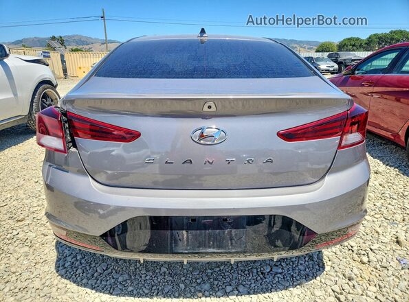 KMHD84LF5LU084035 2020 HYUNDAI ELANTRA Gray Вид ззаду