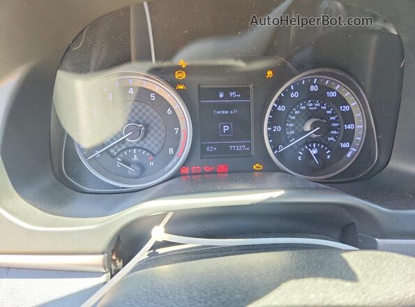 KMHD84LF5LU084035 2020 HYUNDAI ELANTRA Gray Вид щитка приладів