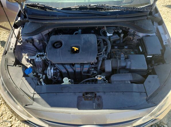 KMHD84LF5LU084035 2020 HYUNDAI ELANTRA Gray Вид задньої частини салону