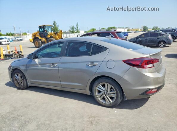 KMHD84LF5LU105269 2020 HYUNDAI ELANTRA Silver Задня ліва чверть