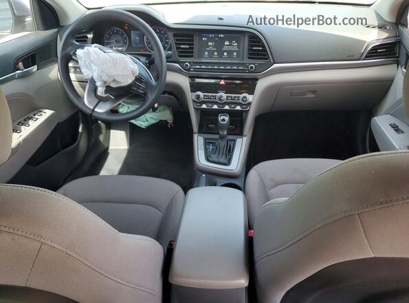 KMHD84LF5LU105269 2020 HYUNDAI ELANTRA Silver Вид панелі приладів