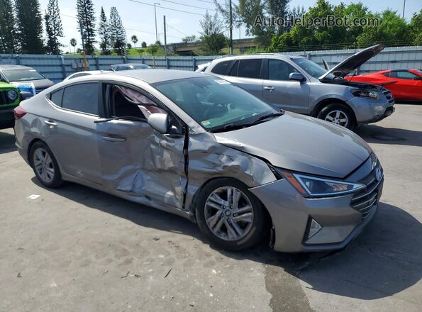 KMHD84LF5LU105269 2020 HYUNDAI ELANTRA Silver Передня права чверть