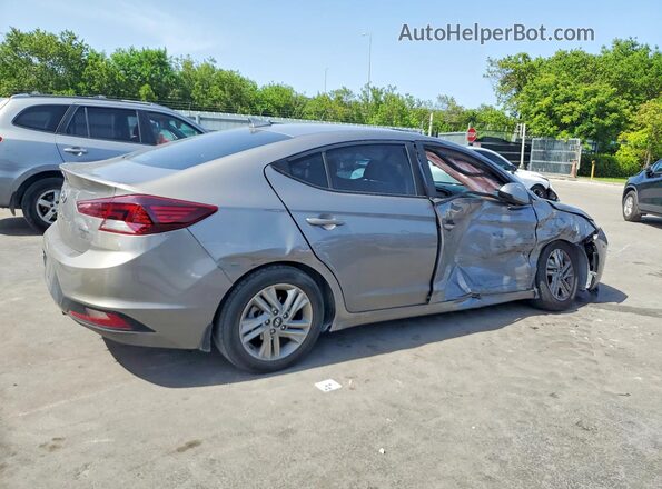 KMHD84LF5LU105269 2020 HYUNDAI ELANTRA Silver Задня права чверть