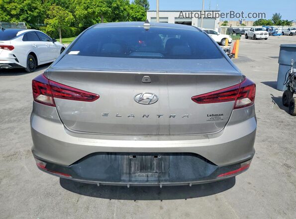 KMHD84LF5LU105269 2020 HYUNDAI ELANTRA Silver Вид ззаду
