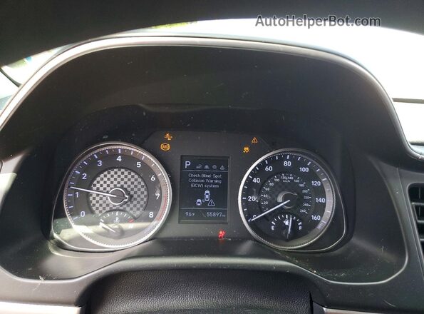 KMHD84LF5LU105269 2020 HYUNDAI ELANTRA Silver Вид щитка приладів