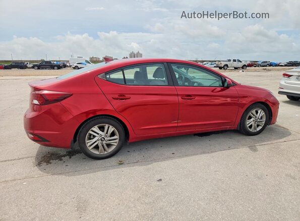 KMHD84LF5LU107734 2020 HYUNDAI ELANTRA Red Rear right