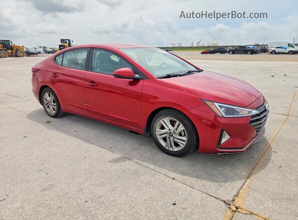 KMHD84LF5LU107734 2020 HYUNDAI ELANTRA Red Front right