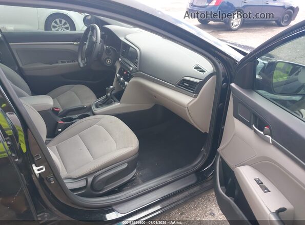 KMHD84LF5LU974759 2020 HYUNDAI ELANTRA Black Սալոնի դիմացի տեսք