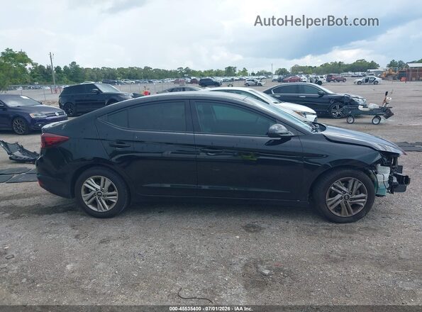 KMHD84LF5LU974759 2020 HYUNDAI ELANTRA Black Սալոնի հետևի տեսք