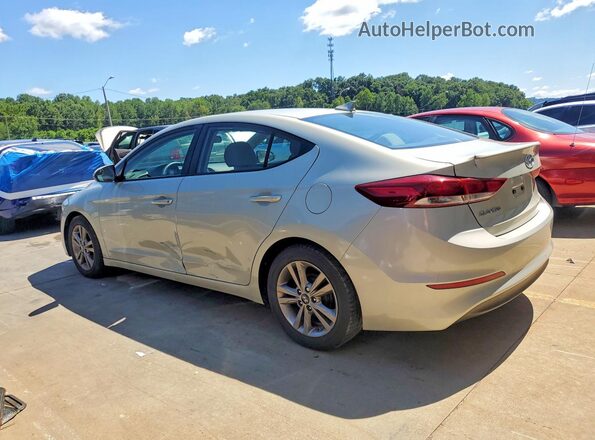 KMHD84LF6HU062651 2017 HYUNDAI ELANTRA Beige უკანა მარცხენა