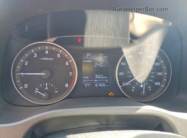 KMHD84LF6HU062651 2017 HYUNDAI ELANTRA Beige ხელსაწყოთა პანელის ხედი