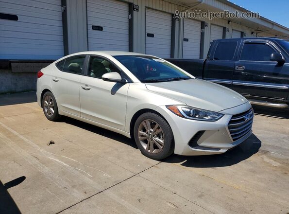 KMHD84LF6HU062651 2017 HYUNDAI ELANTRA Beige წინა მარჯვენა