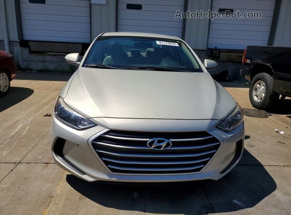 KMHD84LF6HU062651 2017 HYUNDAI ELANTRA Beige წინა ხედი