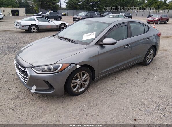 KMHD84LF6HU193028 2017 HYUNDAI ELANTRA Gray Przód lewy