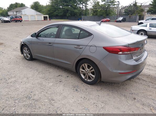 KMHD84LF6HU193028 2017 HYUNDAI ELANTRA Gray Tył lewy