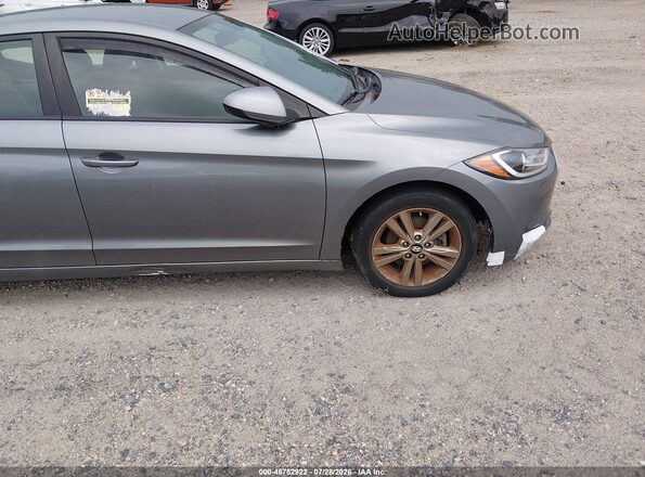 KMHD84LF6HU193028 2017 HYUNDAI ELANTRA Gray 