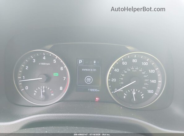 KMHD84LF6HU226190 2017 HYUNDAI ELANTRA Red Вид задніх сидінь