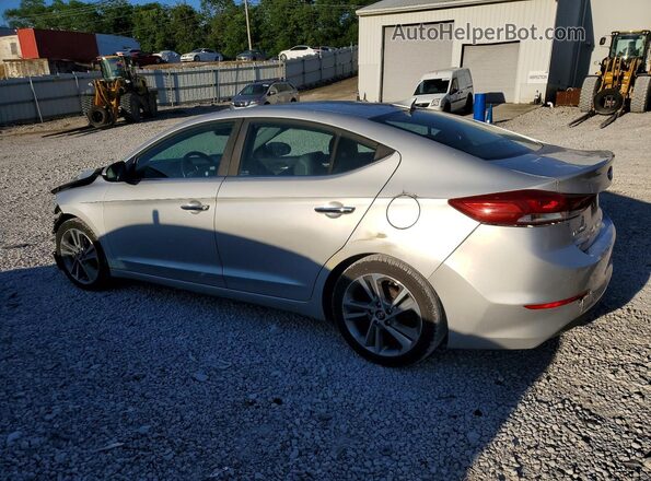 KMHD84LF6HU267029 2017 HYUNDAI ELANTRA Silver Rear left
