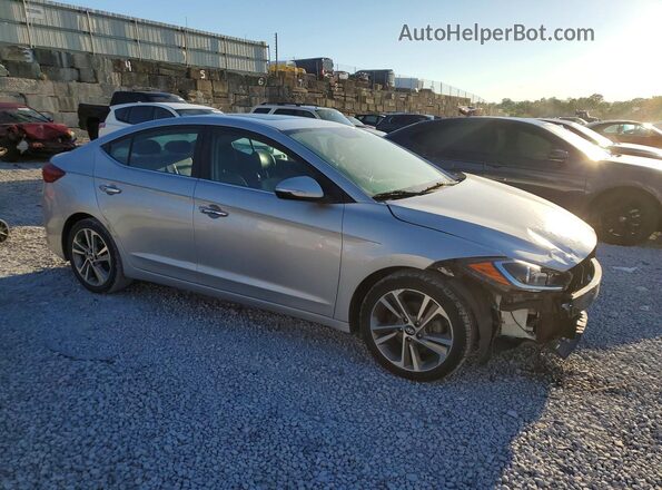 KMHD84LF6HU267029 2017 HYUNDAI ELANTRA Silver Front right