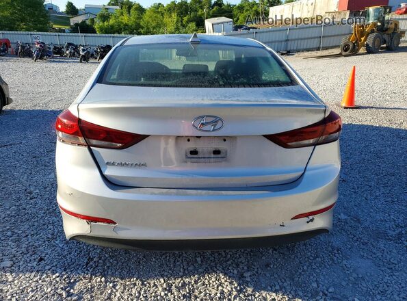 KMHD84LF6HU267029 2017 HYUNDAI ELANTRA Silver Rear view