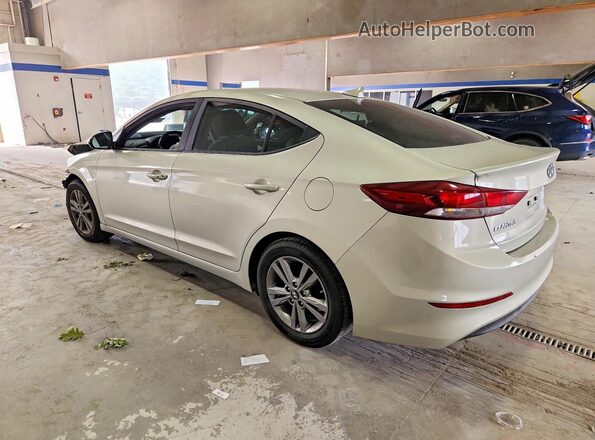 KMHD84LF6HU274854 2017 HYUNDAI ELANTRA Желто-коричневый Задняя левая четверть