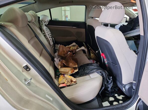 KMHD84LF6HU274854 2017 HYUNDAI ELANTRA Желто-коричневый Вид задних сидений