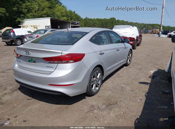 KMHD84LF6HU288785 2017 HYUNDAI ELANTRA Silver Trasero derecho