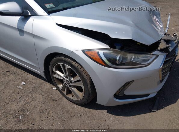 KMHD84LF6HU288785 2017 HYUNDAI ELANTRA Silver Vista frontal