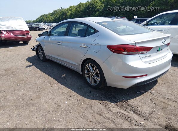 KMHD84LF6HU288785 2017 HYUNDAI ELANTRA Silver Trasero izquierdo