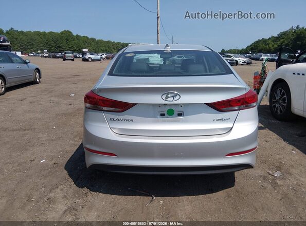 KMHD84LF6HU288785 2017 HYUNDAI ELANTRA Silver 