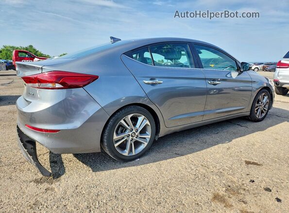 KMHD84LF6HU355739 2017 HYUNDAI ELANTRA Gray Задня права чверть