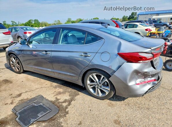 KMHD84LF6HU355739 2017 HYUNDAI ELANTRA Gray Задня ліва чверть