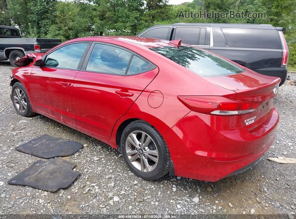 KMHD84LF6HU369169 2017 HYUNDAI ELANTRA Red Հետևի ձախ