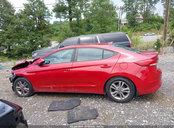 KMHD84LF6HU369169 2017 HYUNDAI ELANTRA Red Սալոնի հետևի տեսք