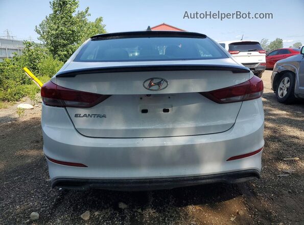 KMHD84LF6JU482027 2018 HYUNDAI ELANTRA White Rear view