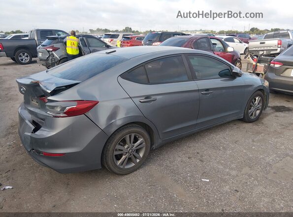 KMHD84LF6JU524163 2018 HYUNDAI ELANTRA Gray Tył prawy
