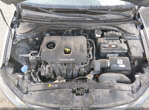 KMHD84LF6JU524163 2018 HYUNDAI ELANTRA Gray Widok z tyłu