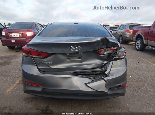 KMHD84LF6JU524163 2018 HYUNDAI ELANTRA Gray 