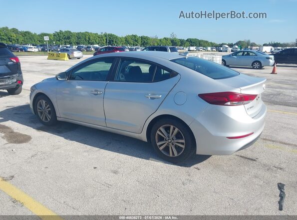 KMHD84LF6JU572150 2018 HYUNDAI ELANTRA Silver Tył lewy