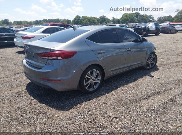 KMHD84LF6JU658557 2018 HYUNDAI ELANTRA Silver Tył prawy
