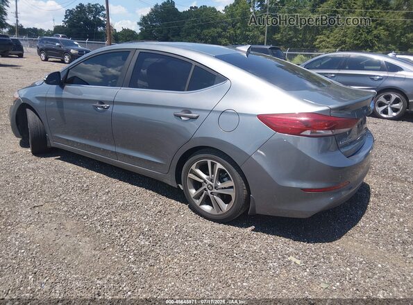 KMHD84LF6JU658557 2018 HYUNDAI ELANTRA Silver Tył lewy