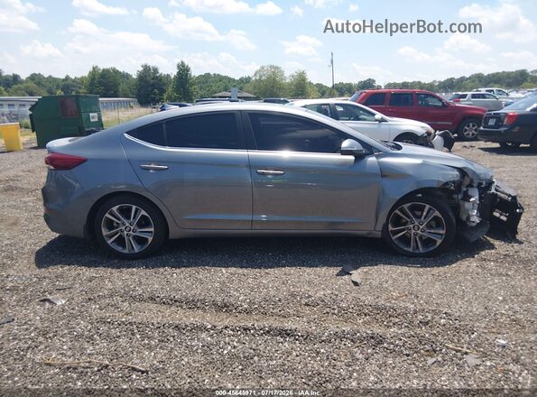KMHD84LF6JU658557 2018 HYUNDAI ELANTRA Silver Widok wnętrza 360 stopni