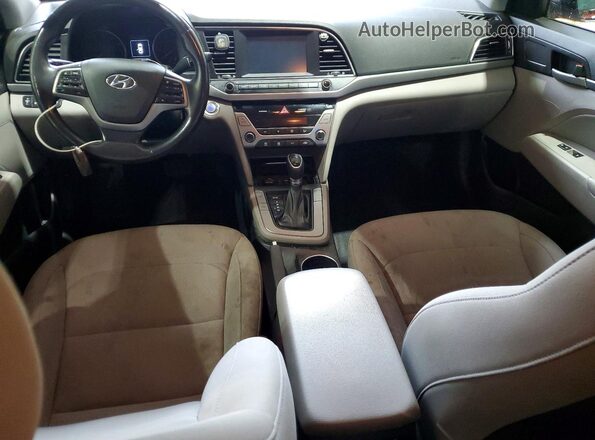 KMHD84LF6JU698234 2018 HYUNDAI ELANTRA Red Առջևի վահանակի տեսք