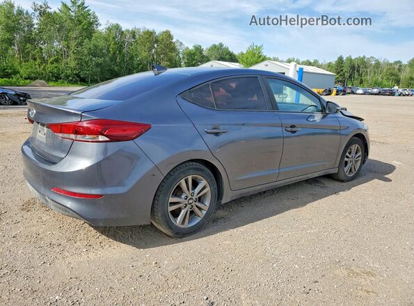 KMHD84LF6JU699870 2018 HYUNDAI ELANTRA Gray Tył prawy