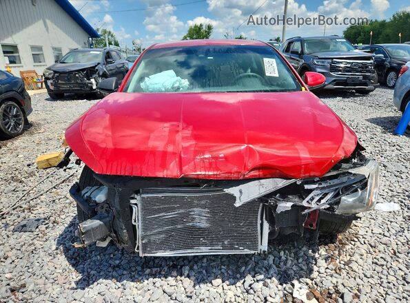 KMHD84LF6KU744808 2019 HYUNDAI ELANTRA Red წინა ხედი