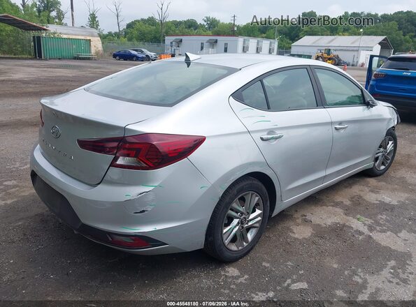 KMHD84LF6KU769143 2019 HYUNDAI ELANTRA Silver Задня права чверть