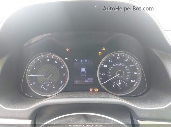 KMHD84LF6KU769143 2019 HYUNDAI ELANTRA Silver Вид задніх сидінь