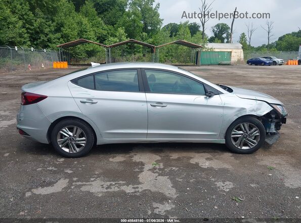 KMHD84LF6KU769143 2019 HYUNDAI ELANTRA Silver Вид задньої частини салону
